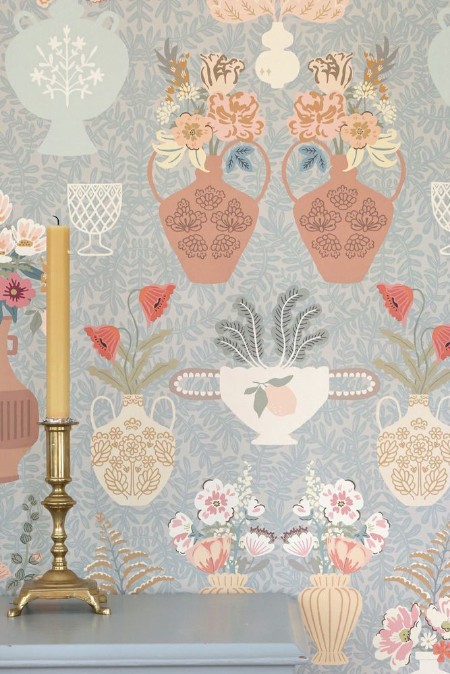 Afbeeldingen van Kleurcombinatie Summer spritz  Vintage blue - 902-03 - 08027-01